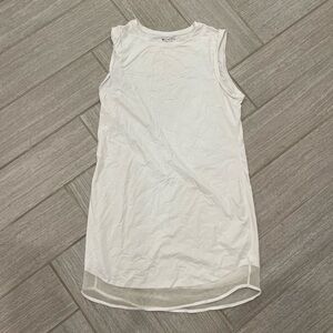 Athleta White Swim Coverup